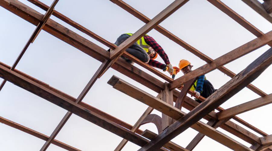 Professional New roof installation in Leonidas, MI